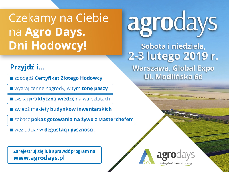 Agro Days czekamy na Ciebie
