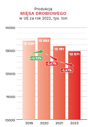 Produkcja drob 2022